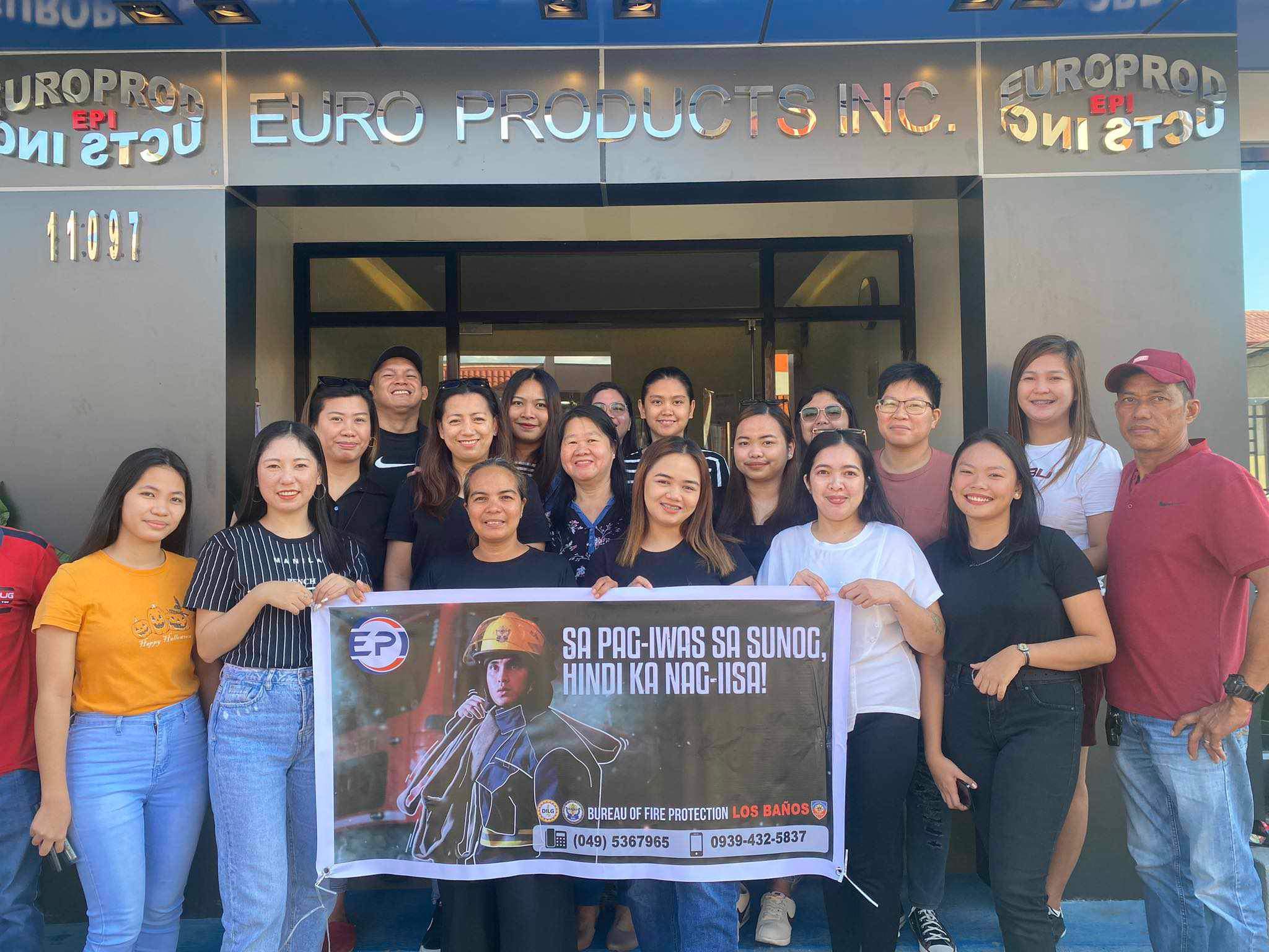 EPI Joins Campaign for Fire Prevention Month with the Theme “Sa Pag-iwas sa Sunog, Hindi Ka Nagiisa”